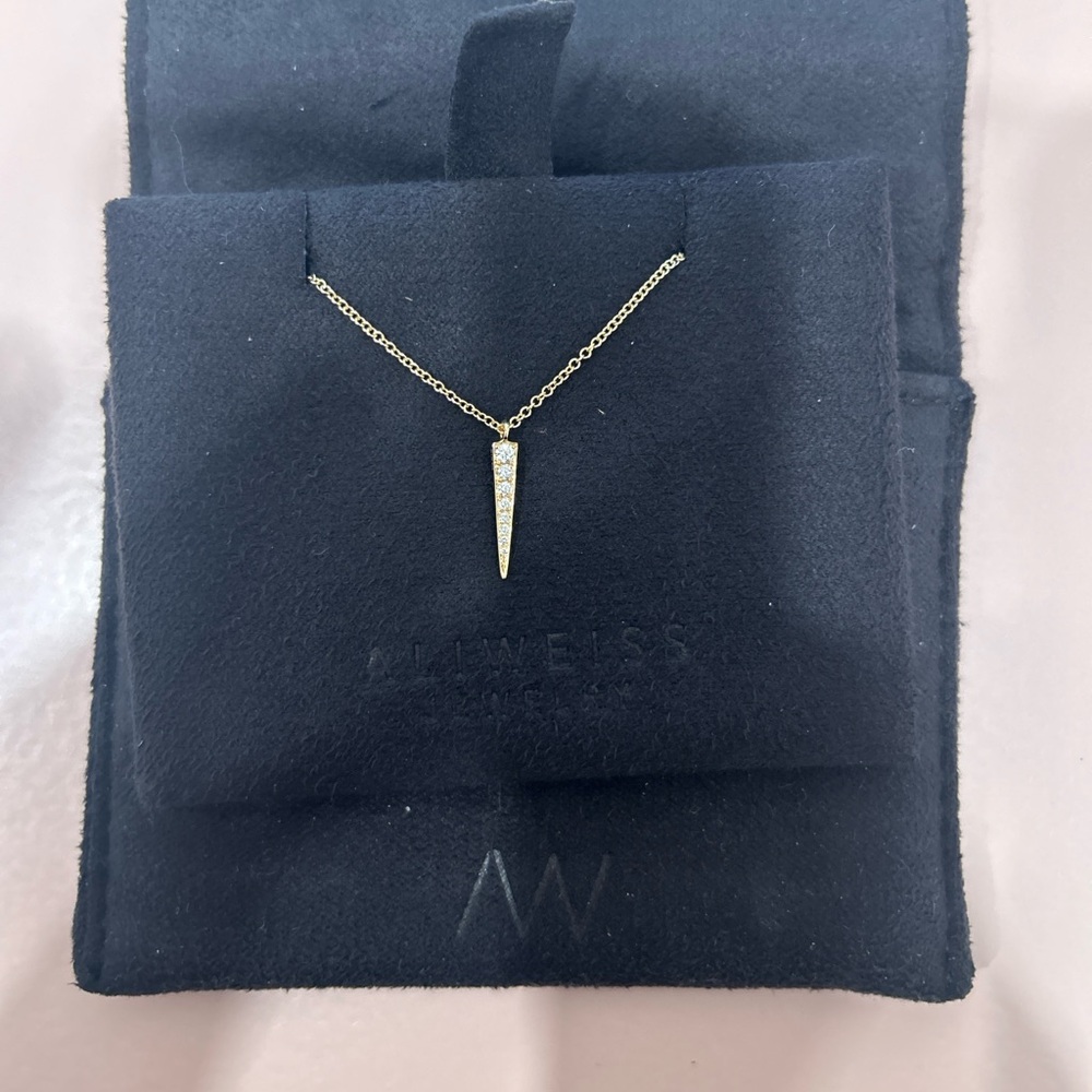 Ali Weiss NWT baby dagger necklace